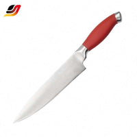 JJ Factory Directly Wholesale Kitchen Chef Knives Stainless Steel 6 PCS Kitchen Knife Set with Hollow Coated Handle