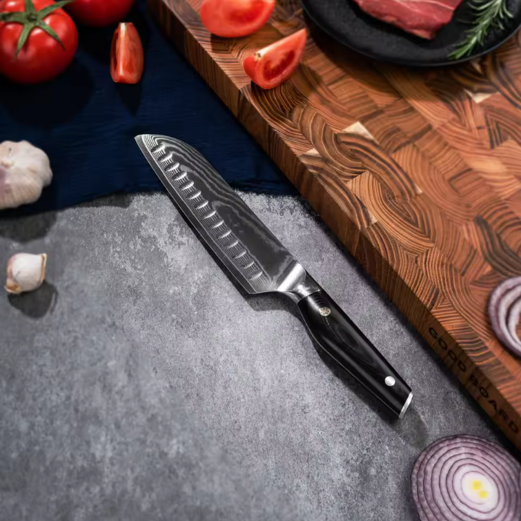 JJ 67-Layer VG10 Damascus Stainless Steel Japanese Chef Knife Set 8-Inch Kitchen Knives for Cutting Meat Metal Material