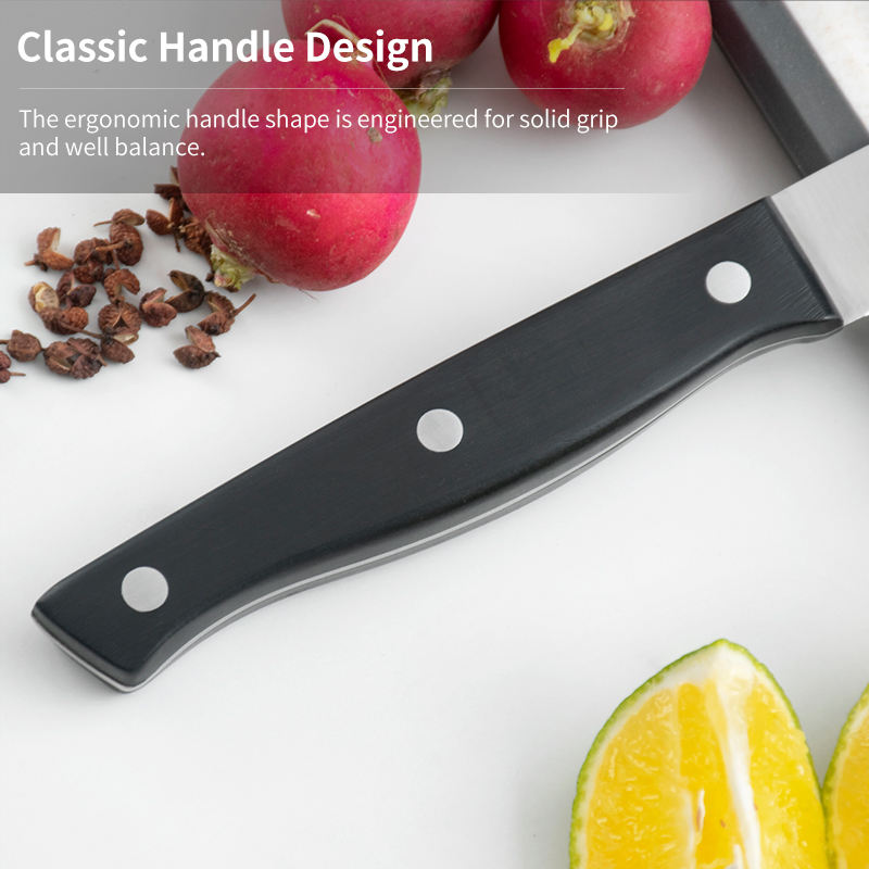 JJ 4.5" Stainless Steel Serrated Steak Knife Set | 4PCS