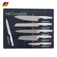 JJ Newest Durable 6 Pcs Kitchen Knife Set with Hollow Handle