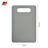JJ 2PCS Plastic Cutting Board with 2PCS Non-stick Paring Eco-friendly Knife Holder for Safe Knife Cutting Board and Knife Set