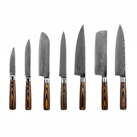 大马士革钢刀具套装-高清质感版
