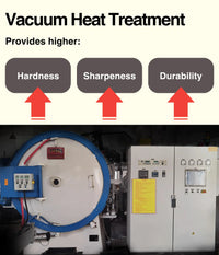 JJ Damascus Kitchen Knife Set 67 Layers VG-10 Pakka Wood 7 Piece