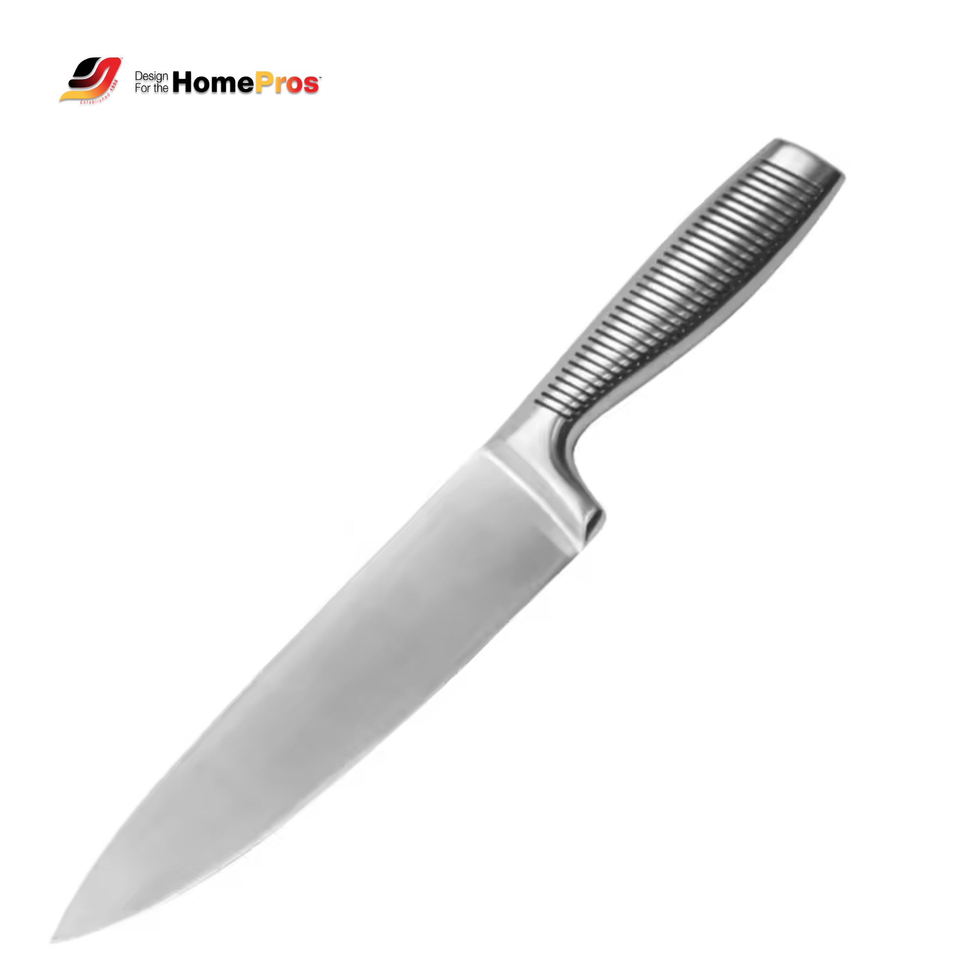 JJ Professional Japanese Chef Knives Stainless Steel 6PCS Kitchen Knife Set with Wooden Block