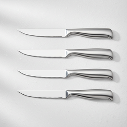 JJ不锈钢牛排刀4件套