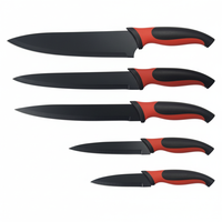 红黑手柄刀具套装-无LOGO